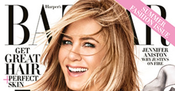 Jennifer Aniston Showcases Stunning Looks in Harper's Bazaar and Gushes
